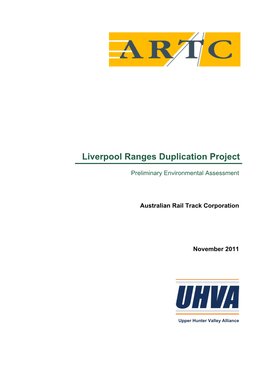 Liverpool Ranges Duplication Project