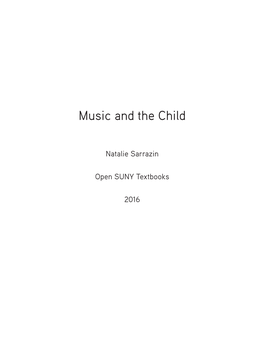 Music and the Child