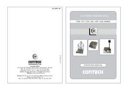 Electronic Weighing Scale