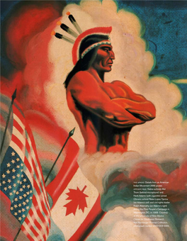 Details from an American Indian Movement (Aim) Poster. : Native