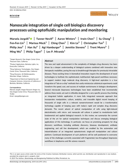 Biotechnology and Bioengineering Published by Wiley Periodicals, Inc