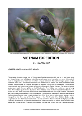 Vietnam Expedition