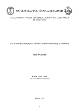 Use of Non-Saccharomyces Yeasts to Enhance the Quality of Red Wines