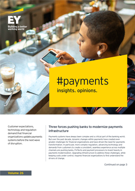 Payments Insights. Opinions. Volume 21