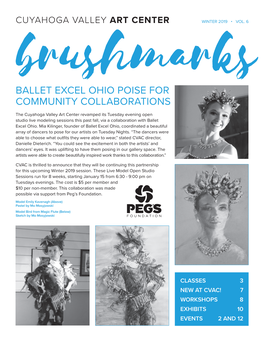 Ballet Excel Ohio Poise for Community Collaborations