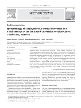 Infectious Diseases