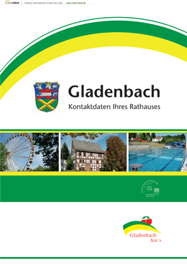 Gladenbach Kontaktdaten Ihres Rathauses Rathaus