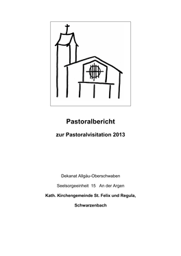 Pastoralbericht Kirchengemeinde St