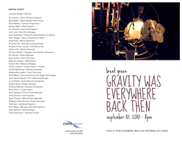 Gravity Was Everywhere Back Then / Brent Green