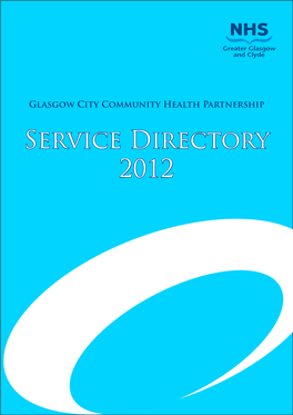 Service Directory 2012 Content Page