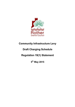 Community Infrastructure Levy REG 19