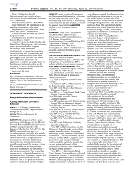 Federal Register/Vol. 84, No. 80/Thursday, April 25, 2019/Notices