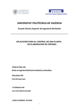 Universitat Politècnica De València