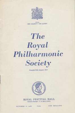 The Royal Philharmonic Society