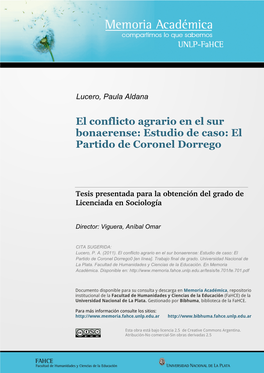 El Partido De Coronel Dorrego