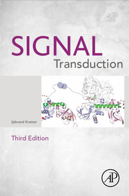 Signal Transduction from a Historical Perspective