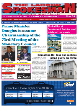 St. Kitts-Nevis Trades & Labour Union All Are Invited and Asked to Be Punctual