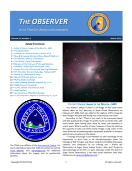 Mar 2019 OBSERVER