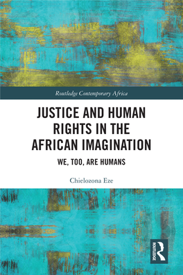 Justice and Human Rights in the African Imagination