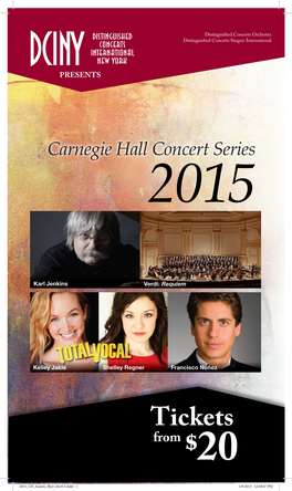 Kelley Jakle at Carnegie Hall