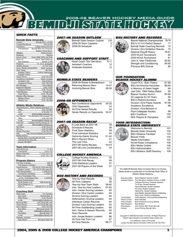 Bbemidji State Hockey