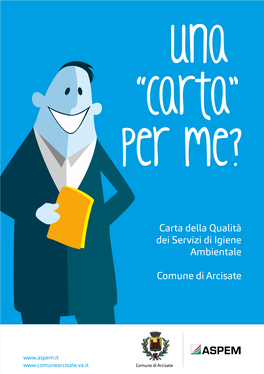 Carta Della Qualità Dei Servizi Di Igiene Ambientale Comune Di