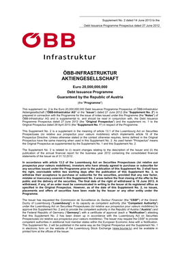 Öbb-Infrastruktur Aktiengesellschaft