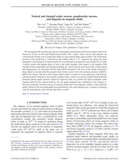 Neutral and Charged Scalar Mesons, Pseudoscalar Mesons, and Diquarks in Magnetic Fields