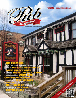 The PUB Visits • Ontario Brewers Directory 4.0
