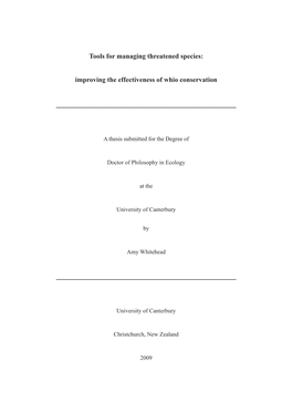 Amywhitehead-Phdthesis.Pdf (12.87Mb)