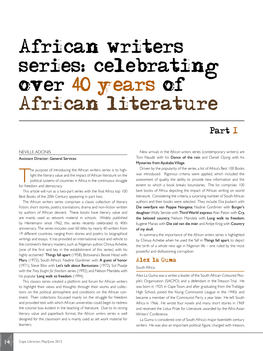 1414 African Writers Series