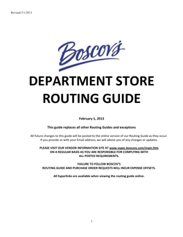 Boscov's Department Stores