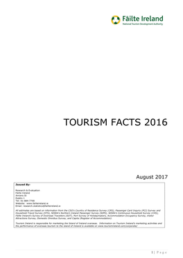 Tourism Facts 2016