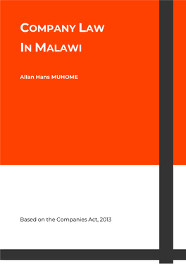 Company Law in Malawi