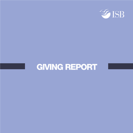 Giving Report