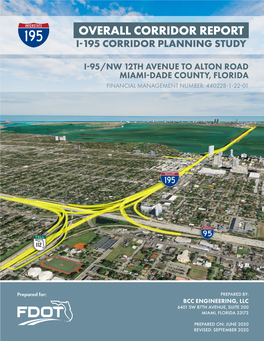 Overall Corridor Report I-195 Corridor Planning Study