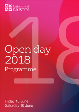 18Open Day 2018