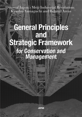 General Principles and Strategic Framework for Conservation and Management