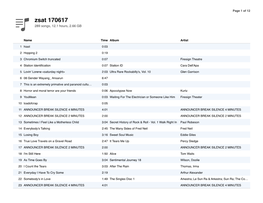 Zsat 170617 289 Songs, 12.1 Hours, 2.66 GB