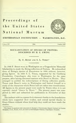 Proceedings of the United States National Museum