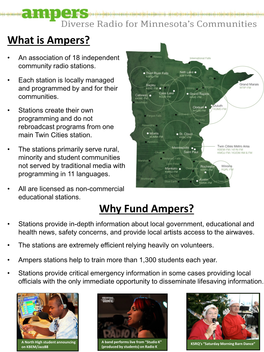 Why Fund Ampers?