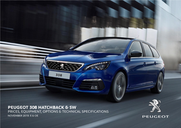 Peugeot 308 Hatchback & Sw