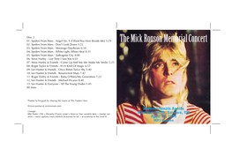 The Mick Ronson Memorial Concert 02