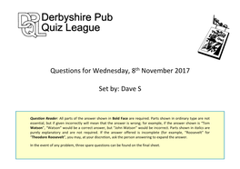 DPQL 08 November 2017