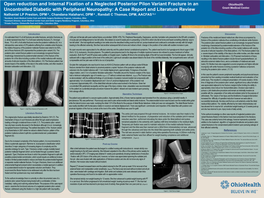 Open Reduction and Internal Fixation of a Neglected Posterior Pilon Variant Fracture in an Uncontrolled Diabetic with Peripheral