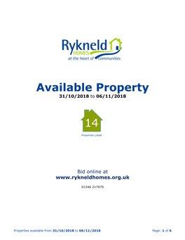 Available Property 14