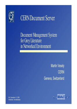 CERN Document Server