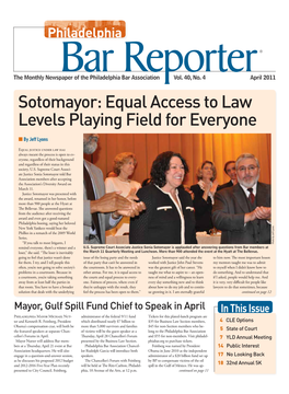 Sotomayor: Equal Access to Law Levels Playing Field for Everyone