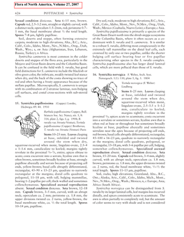 Flora of North America, Volume 27, 2007