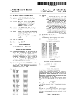 CEL MAI KO NA NA NA NA NA (12 ) United States Patent ( 10 ) Patent No